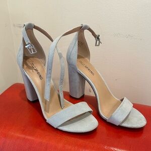 CALL IT SPRING HEELED SANDALS